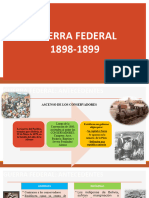 Diapositivas Guerra Federal