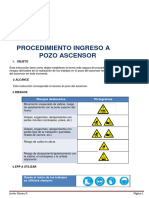 Procedimiento Ingreso A Pozo Ascensor