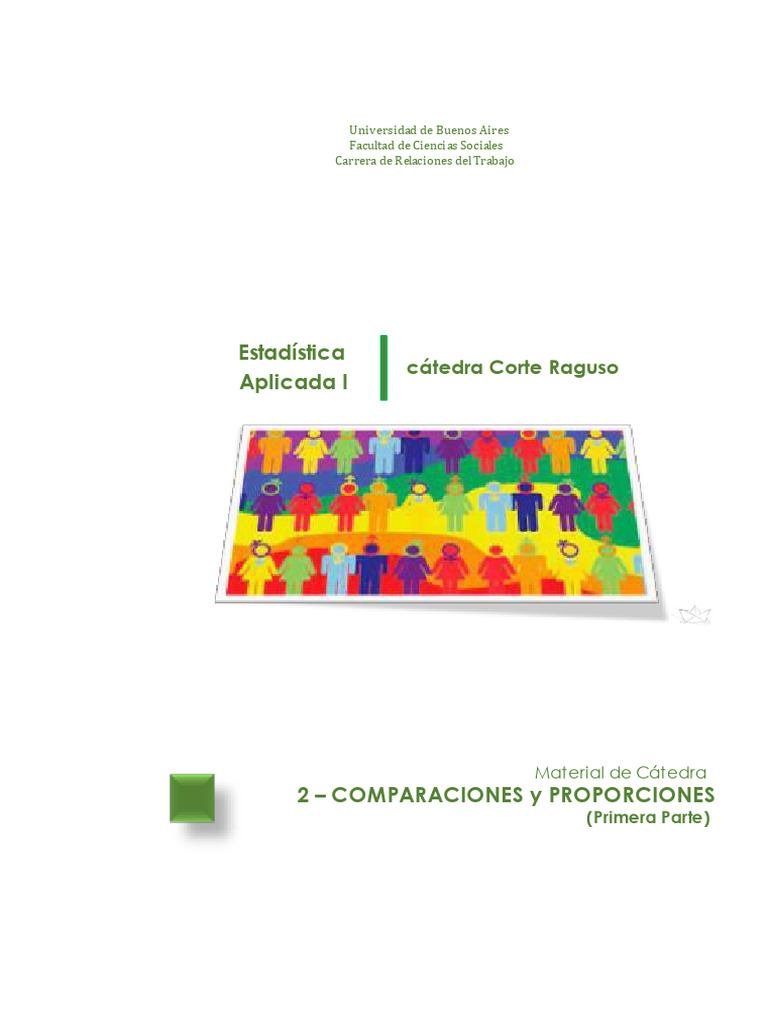 2.0 Comparaciones y Proporciones | PDF