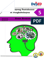 Edukasyong Pantahanan at Pangkabuhayan Home Economics: Ikalawang Markahan