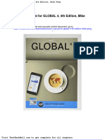 Solution Manual For Global 4 4th Edition Mike Peng