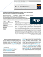 13 Nused Opioid Analgesics and Drug Disposal Following Outpatient