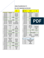 Jadwal MTS Kelas 7-9 - Juna