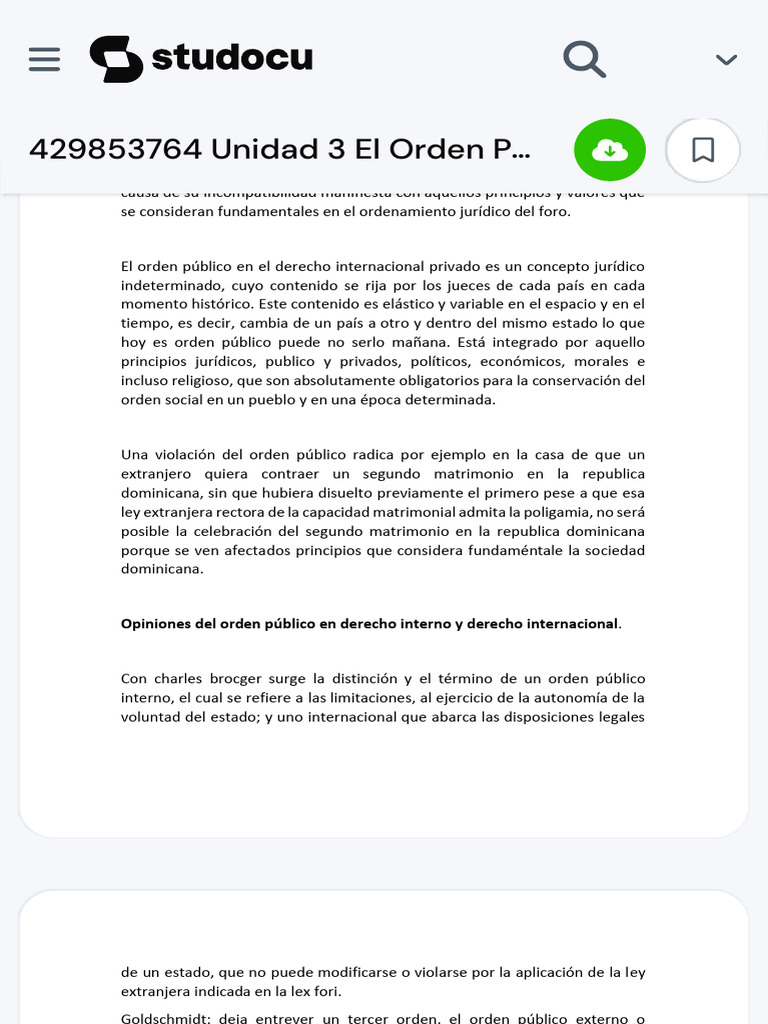 Orden Público y Fraude a la Ley en Derecho | PDF | Política | Derecho