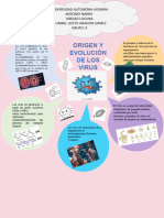 Infografia Origen y Evolucion de Los Virus