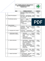 Jadwal Pemeliharaan Prasarana