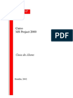 Apostila MS Project 2000 -Xx
