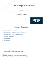 Lecture 2 Strategic Purpose