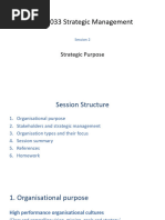 Lecture 2 Strategic Purpose