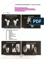 Anatomy, Positioning-Femur& Forearm