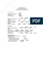 Process Costing Sample