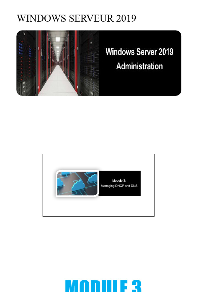 Gestion de DHCP et DNS sur Windows Server | PDF | Système de noms de ...