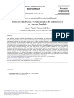 Transverse Hydraulic Fracture Initiation by Indentation - 2017 - Procedia Engin