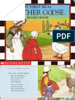 My First Real Mother Goose Board Book Scholastic
