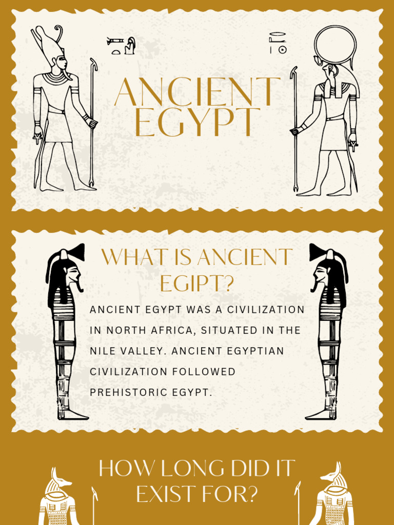 Overview of Ancient Egypt Civilization | PDF