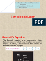 Bernoullis Equation and Fluids Statics 2021