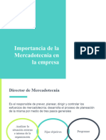 Importancia de La Mercadotecnia