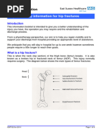 Total Hip Replacement Physiotherapy Guide | PDF