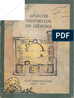 Apuntes Historicos de Ledesma Olga Demitropulos Jujuy 1991