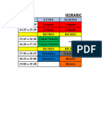 Horario 2023