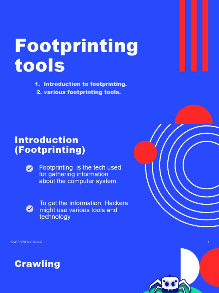 Footprinting Tools | PDF