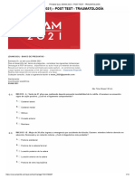 Post Test - Traumatología Con Claves