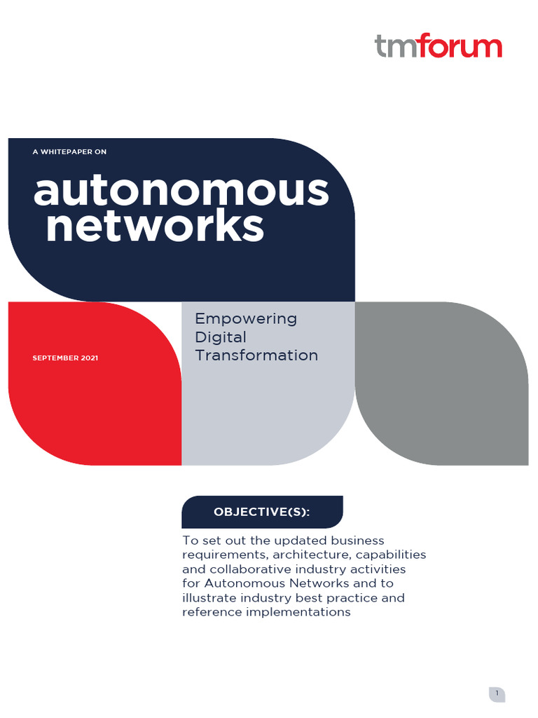 Autonomous Networks | PDF | Computing | Computer Engineering