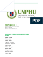 Tarea de Francés I PDF
