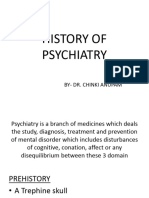 History of Psychiatry