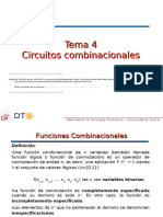 CED Tema 4-CIRCUITOS COMBINACIONALES