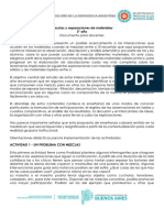 3° Año Mezclas y Separaciones DOCENTES