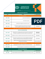 Agenda Jornadas Reciclaje