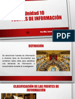 Fuentes de Información