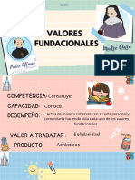 Valores Fundacionales: Madre Clara