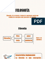 FILOSOFÍA Examen Final