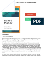 Naked Money - A Revealing Look at What It Is and Why It Matters PDF