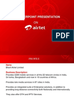 Presentation On Airtel