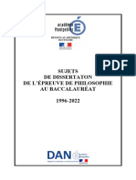Sujets Bac Philo Dissertation 1996 2022