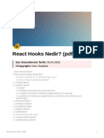 React Hooks NedirV2