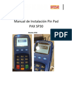 Manual de Configuración Silenciosa Pinpad PAX SP30