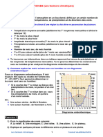 Les Facteurs Climatiques Et Leurs Relations Avec Les Etres Vivants Serie d Exercices 1