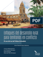 Enfoque Desarrollo Rural para Territorios en Conflicto. El Caso Del Sur Del Tolima (Colombia)