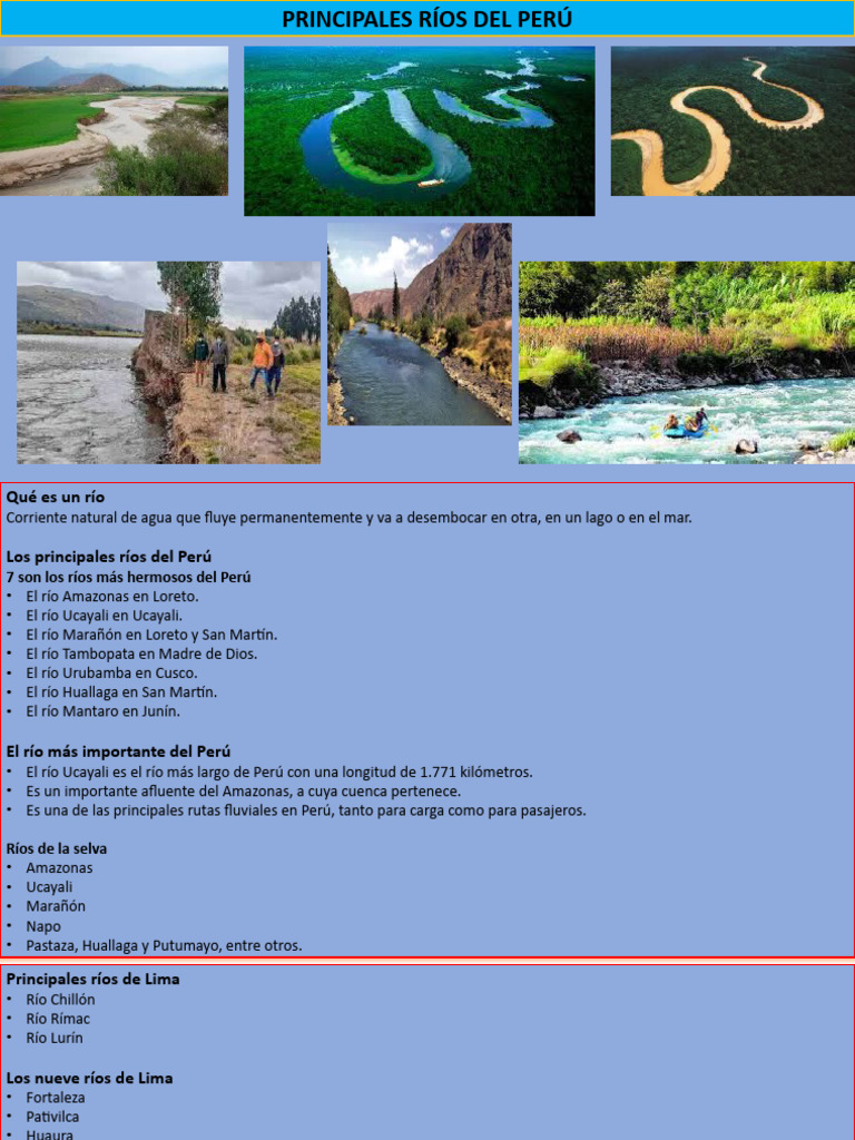 Rios-del-Peru | PDF