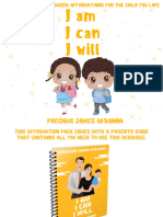 Toddlers Affirmation Pack