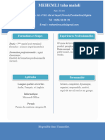 Expériences Professionnelles Formations Et Stages