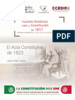 Acta Constitutiva de 1823 Jesús Anlen