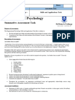 2023 Organisational Psychology - Leadership Task Sheet