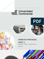 SEMANA 1 Derecho Procesal Civil I 2023