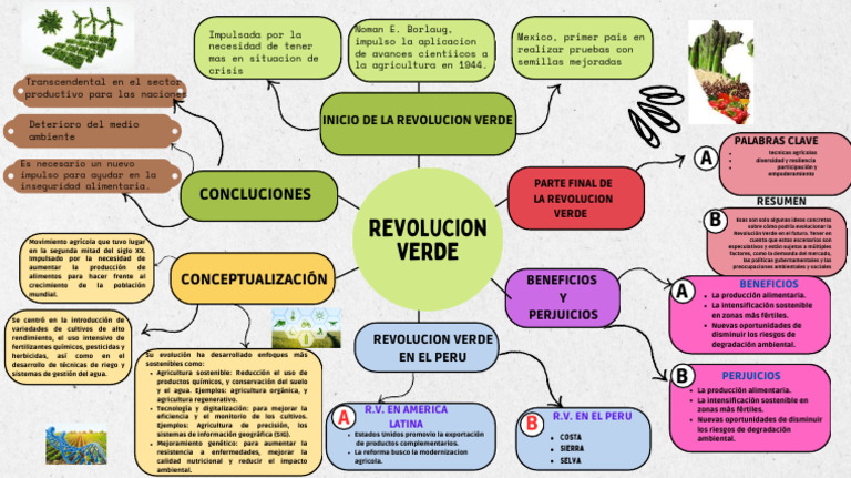 Evolucion de La Revolucion Verde Grupo 13 PDF Agricultura