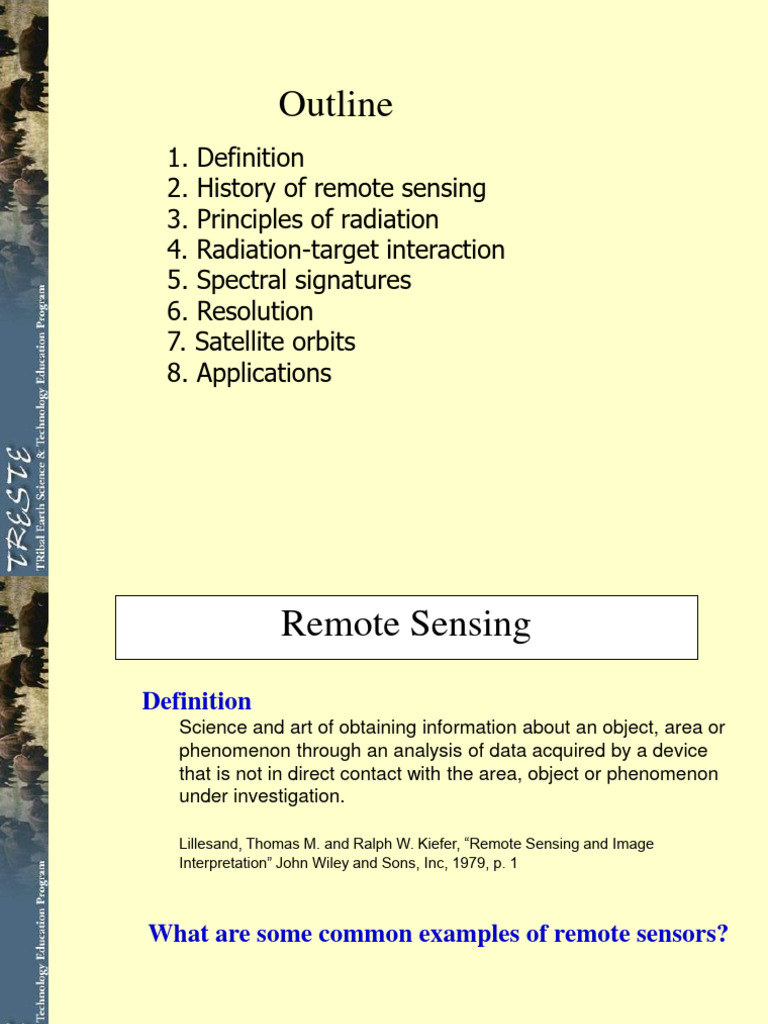 Remote Sensing | PDF